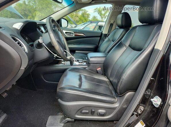 5N1AR2MM9GC664823 2016 NISSAN PATHFINDER Черный Вид салона спереди
