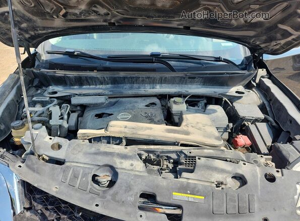 5N1AR2MM9GC664823 2016 NISSAN PATHFINDER Черный Вид подкапотного пространства