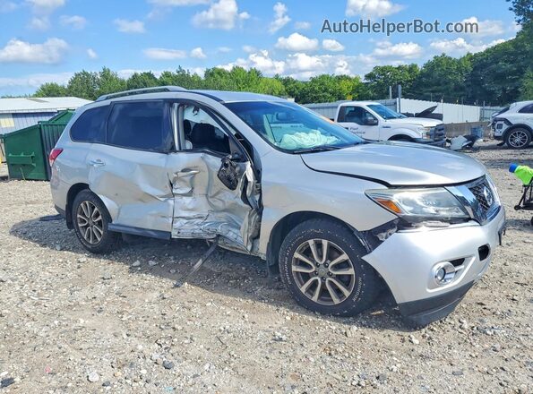 5N1AR2MMXGC611211 2016 NISSAN PATHFINDER Серебряный Передняя правая четверть