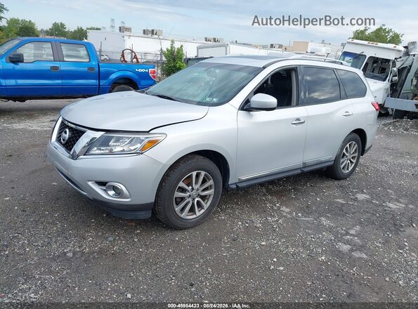 5N1AR2MMXGC615579 2016 NISSAN PATHFINDER Silver Передня ліва чверть