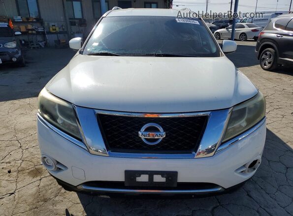 5N1AR2MN0GC632173 2016 NISSAN PATHFINDER White წინა ხედი