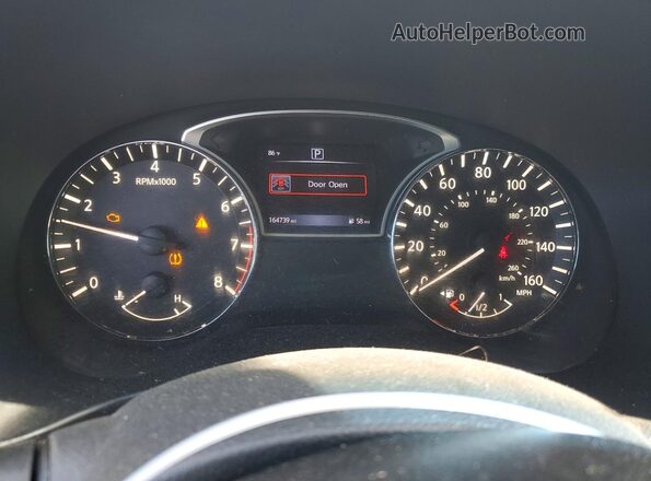 5N1AR2MN0GC632173 2016 NISSAN PATHFINDER White ხელსაწყოთა პანელის ხედი