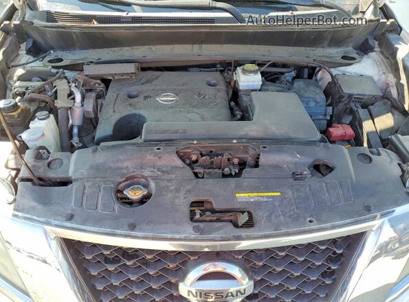 5N1AR2MN0GC632173 2016 NISSAN PATHFINDER White ძრავის განყოფილების ხედი