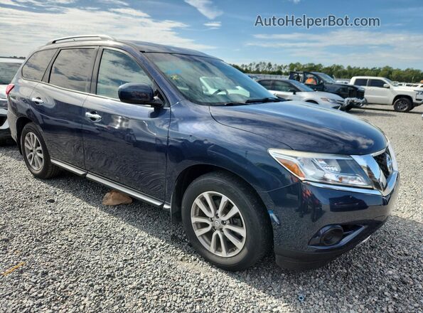 5N1AR2MN0GC644663 2016 NISSAN PATHFINDER Blue Przód prawy
