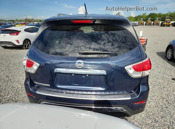 5N1AR2MN0GC644663 2016 NISSAN PATHFINDER Blue Widok z tyłu