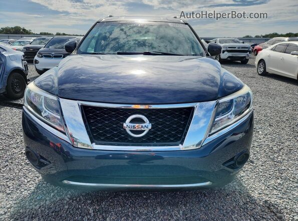 5N1AR2MN0GC644663 2016 NISSAN PATHFINDER Blue Widok z przodu
