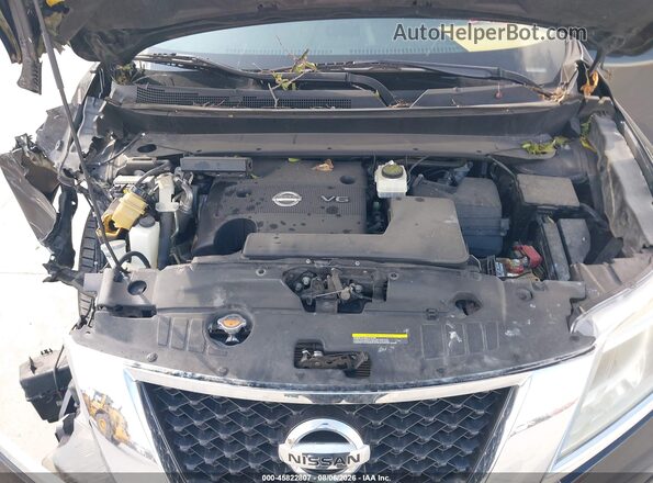 5N1AR2MN0GC667800 2016 NISSAN PATHFINDER Black უკანა ხედი