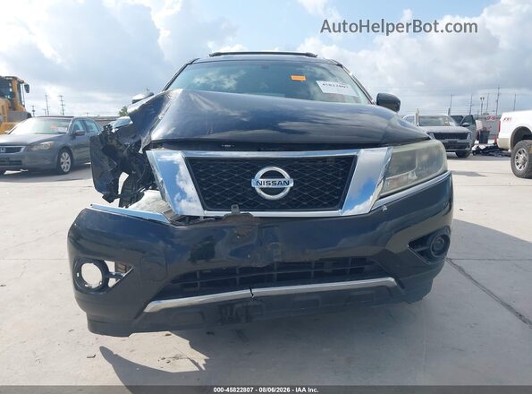 5N1AR2MN0GC667800 2016 NISSAN PATHFINDER Black ხელსაწყოთა პანელის ხედი