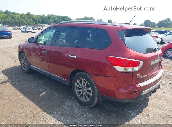 5N1AR2MN1GC619500 2016 NISSAN PATHFINDER Red უკანა მარცხენა