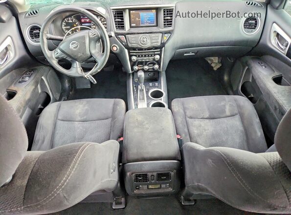 5N1AR2MN2GC601863 2016 NISSAN PATHFINDER Charcoal Widok deski rozdzielczej