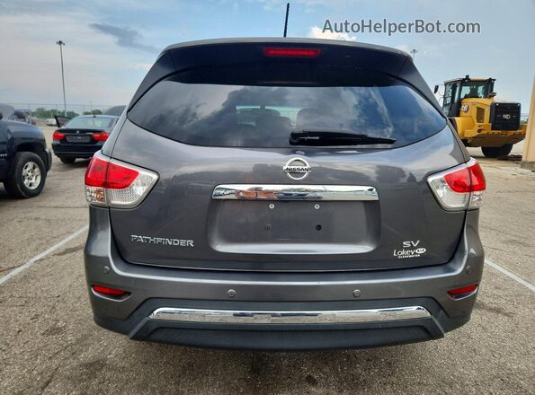 5N1AR2MN2GC616184 2016 NISSAN PATHFINDER Silver Widok z tyłu