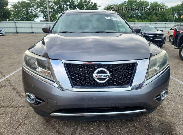 5N1AR2MN2GC616184 2016 NISSAN PATHFINDER Silver Widok z przodu
