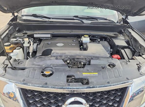 5N1AR2MN2GC616184 2016 NISSAN PATHFINDER Silver Widok komory silnika