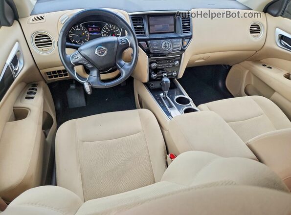 5N1AR2MN2GC616184 2016 NISSAN PATHFINDER Silver Widok deski rozdzielczej