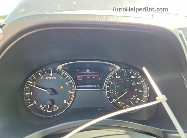 5N1AR2MN2GC624592 2016 NISSAN PATHFINDER Gray Instrument cluster view