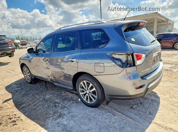 5N1AR2MN2GC624592 2016 NISSAN PATHFINDER Gray Rear left