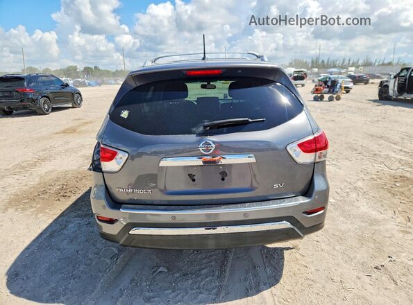 5N1AR2MN2GC624592 2016 NISSAN PATHFINDER Gray Rear view