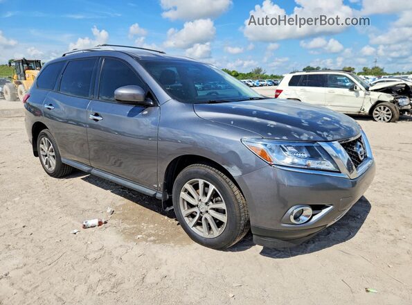 5N1AR2MN2GC624592 2016 NISSAN PATHFINDER Gray Front right