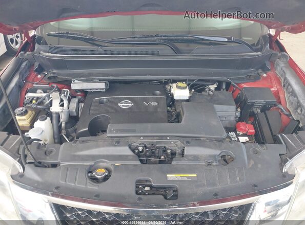5N1AR2MN2GC630098 2016 NISSAN PATHFINDER Red Հետևի տեսք