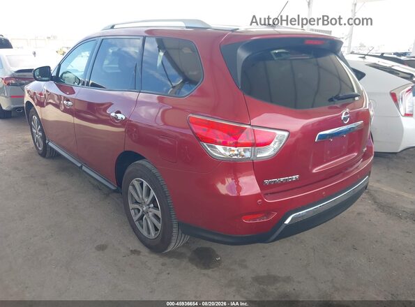5N1AR2MN2GC630098 2016 NISSAN PATHFINDER Red Հետևի ձախ