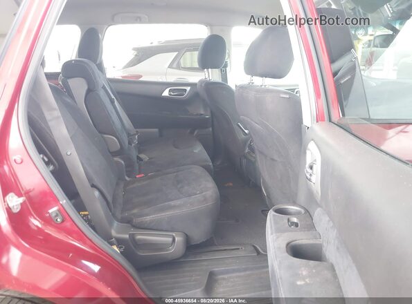 5N1AR2MN2GC630098 2016 NISSAN PATHFINDER Red VIN կոդի պիտակի տեսք