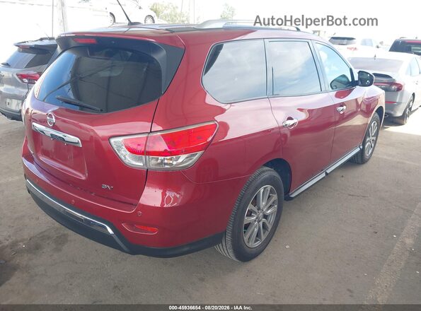 5N1AR2MN2GC630098 2016 NISSAN PATHFINDER Red Հետևի աջ