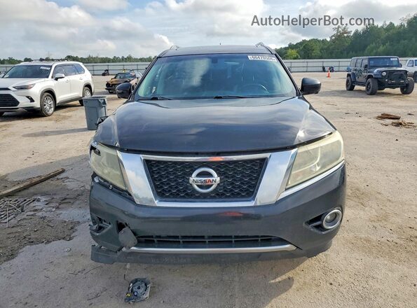 5N1AR2MN3GC615013 2016 NISSAN PATHFINDER Black Դիմացի տեսք