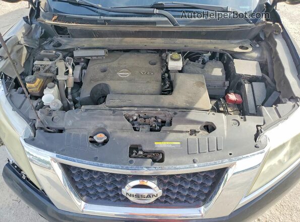 5N1AR2MN3GC615013 2016 NISSAN PATHFINDER Black Շարժիչի բաժամունքի տեսք