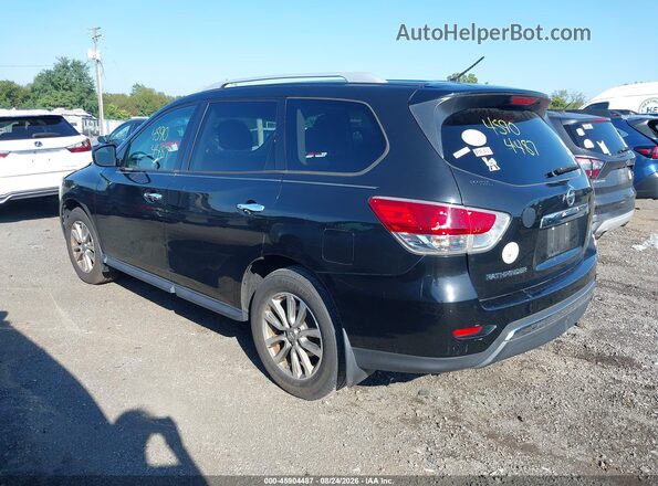 5N1AR2MN3GC622401 2016 NISSAN PATHFINDER Black Հետևի ձախ
