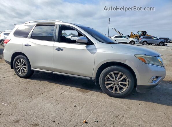 5N1AR2MN3GC622592 2016 NISSAN PATHFINDER Silver Передня права чверть