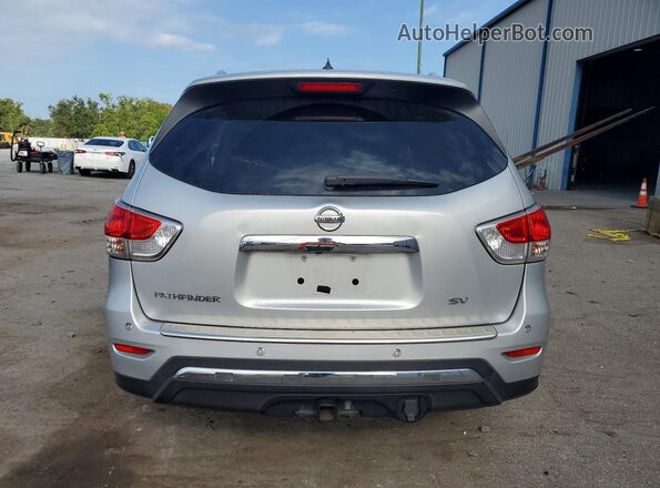 5N1AR2MN3GC622592 2016 NISSAN PATHFINDER Silver Вид ззаду