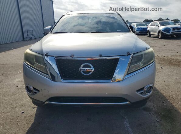 5N1AR2MN3GC622592 2016 NISSAN PATHFINDER Silver Вид спереду