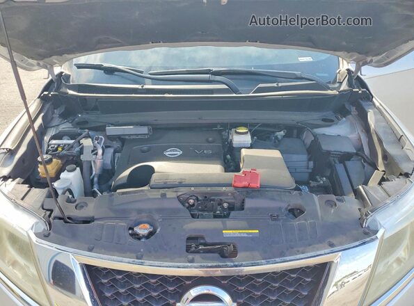 5N1AR2MN3GC622592 2016 NISSAN PATHFINDER Silver Вид підкапотного простору