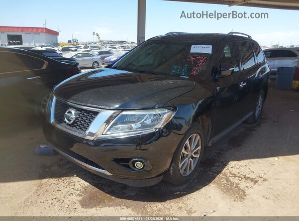 5N1AR2MN3GC627324 2016 NISSAN PATHFINDER Black Przód lewy