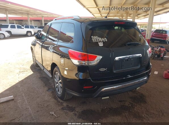 5N1AR2MN3GC627324 2016 NISSAN PATHFINDER Black Tył lewy