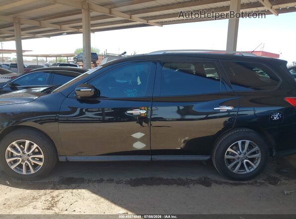 5N1AR2MN3GC627324 2016 NISSAN PATHFINDER Black Widok wnętrza z tyłu