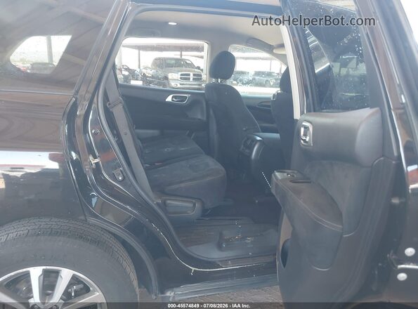 5N1AR2MN3GC627324 2016 NISSAN PATHFINDER Black Widok tylnych siedzeń