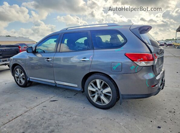 5N1AR2MN3GC658122 2016 NISSAN PATHFINDER Gray Rear left