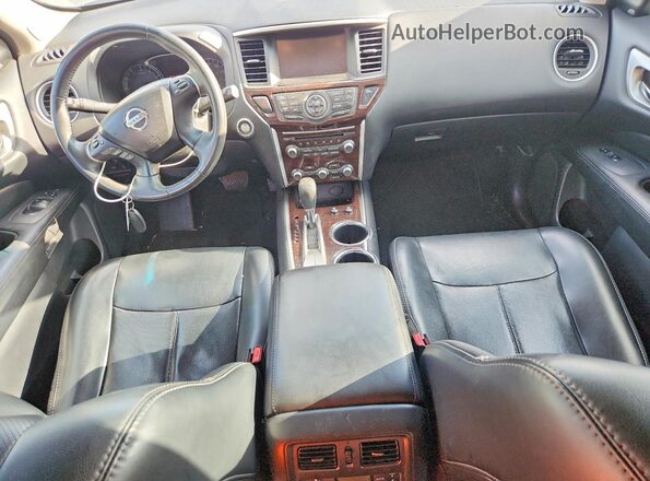 5N1AR2MN3GC658122 2016 NISSAN PATHFINDER Gray Dashboard view