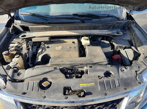 5N1AR2MN3GC658122 2016 NISSAN PATHFINDER Gray Engine compartment view