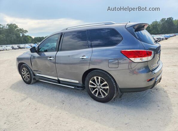 5N1AR2MN3GC667595 2016 NISSAN PATHFINDER Gray Задня ліва чверть