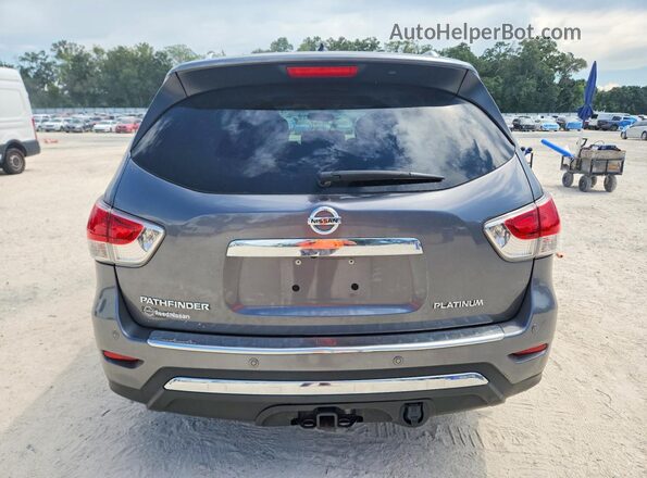 5N1AR2MN3GC667595 2016 NISSAN PATHFINDER Gray Вид ззаду