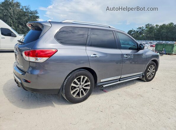 5N1AR2MN3GC667595 2016 NISSAN PATHFINDER Gray Задня права чверть