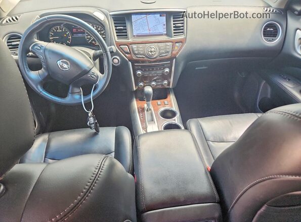 5N1AR2MN3GC667595 2016 NISSAN PATHFINDER Gray Вид панелі приладів