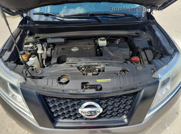 5N1AR2MN3GC667595 2016 NISSAN PATHFINDER Gray Вид підкапотного простору