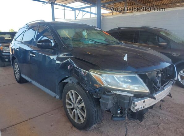 5N1AR2MN4GC605123 2016 NISSAN PATHFINDER Black Передня права чверть