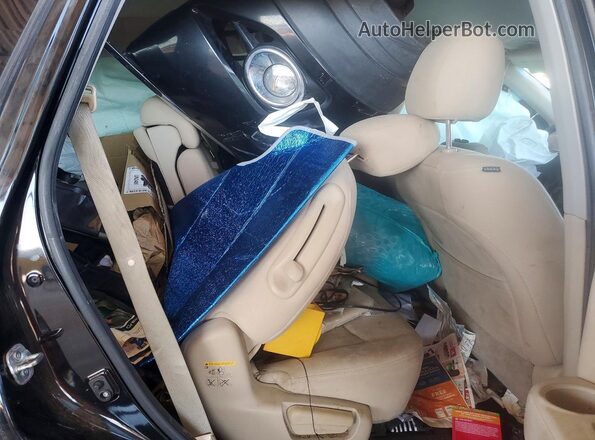 5N1AR2MN4GC605123 2016 NISSAN PATHFINDER Black Вид задніх сидінь