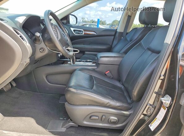 5N1AR2MN4GC629468 2016 NISSAN PATHFINDER Charcoal Widok wnętrza z przodu