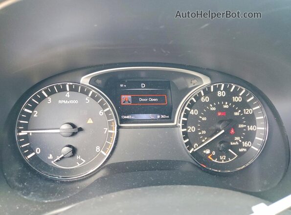 5N1AR2MN4GC629468 2016 NISSAN PATHFINDER Charcoal Widok zestawu wskaźników