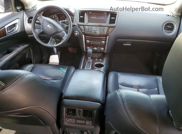5N1AR2MN4GC629468 2016 NISSAN PATHFINDER Charcoal Widok deski rozdzielczej